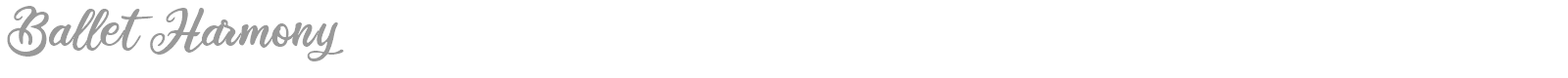 Ballet Harmony font preview